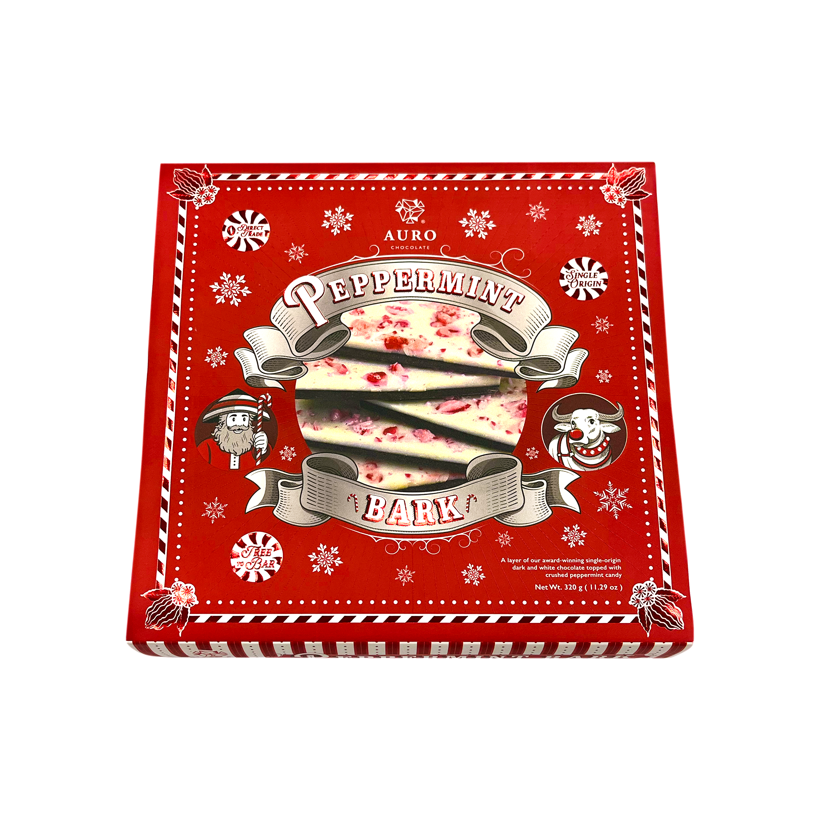 Auro Chocolate Peppermint Barks (320G)