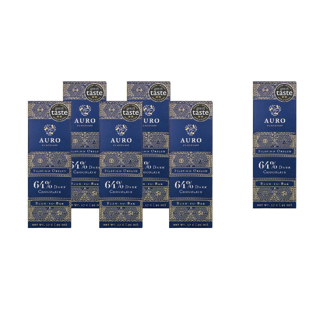 Buy 5 Get 1 - 64% Dark Chocolate (27g)