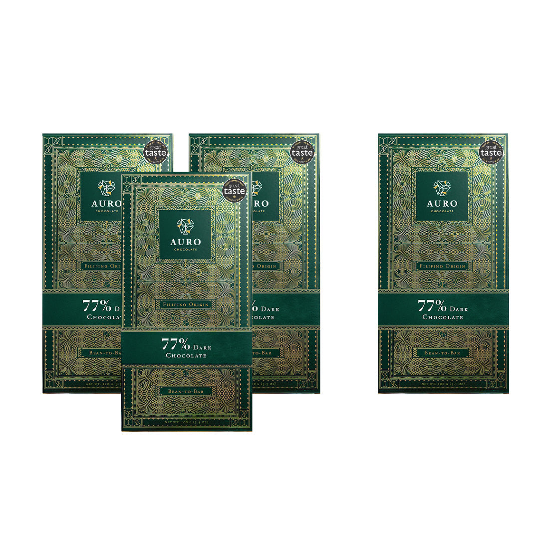 Buy 3 Get 1 - 77% Dark Chocolate (100g)